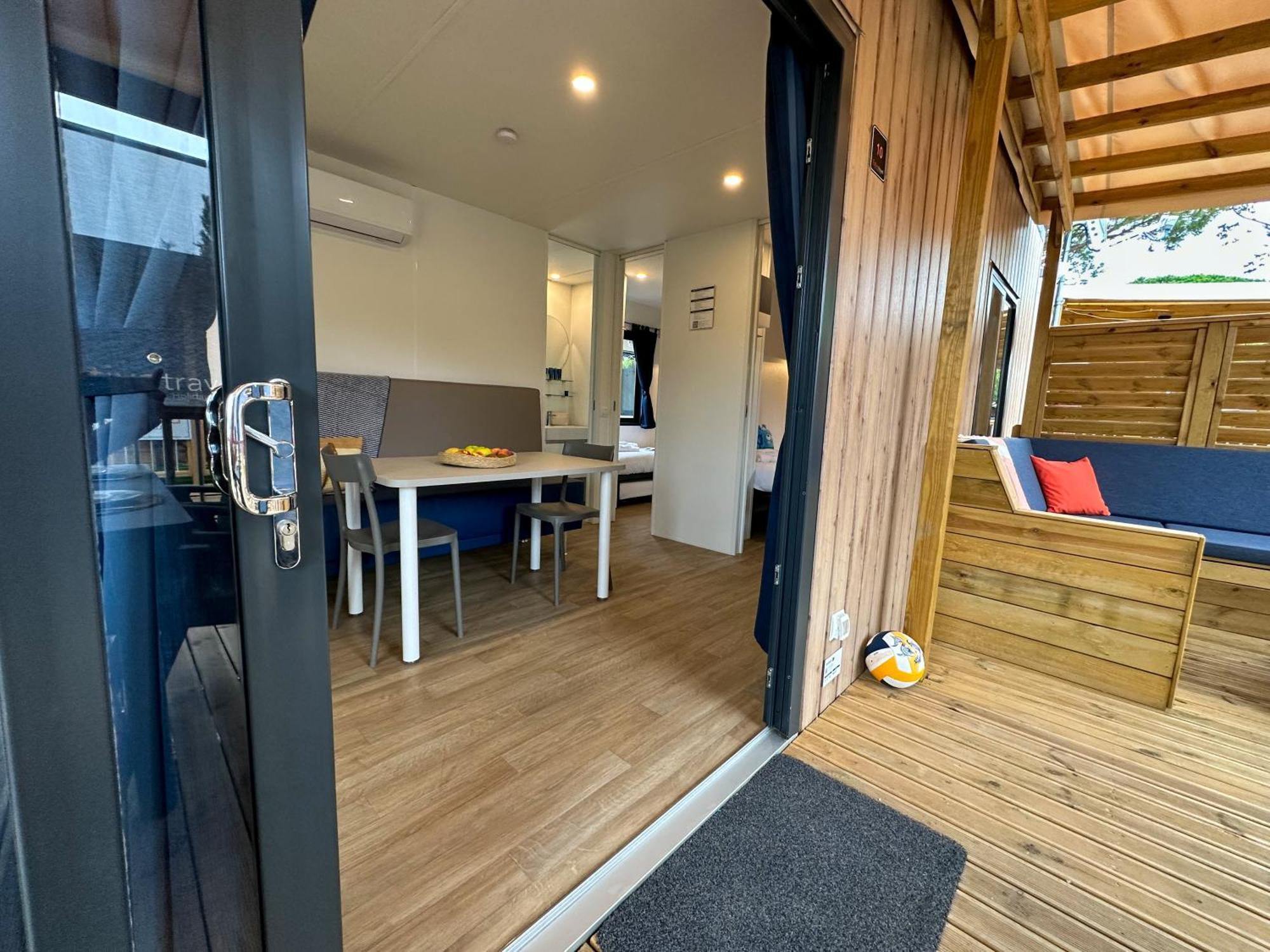 Estivo Premium Deluxe Mobile Homes On Camping Malibu Beach Lido di Jesolo Exteriör bild