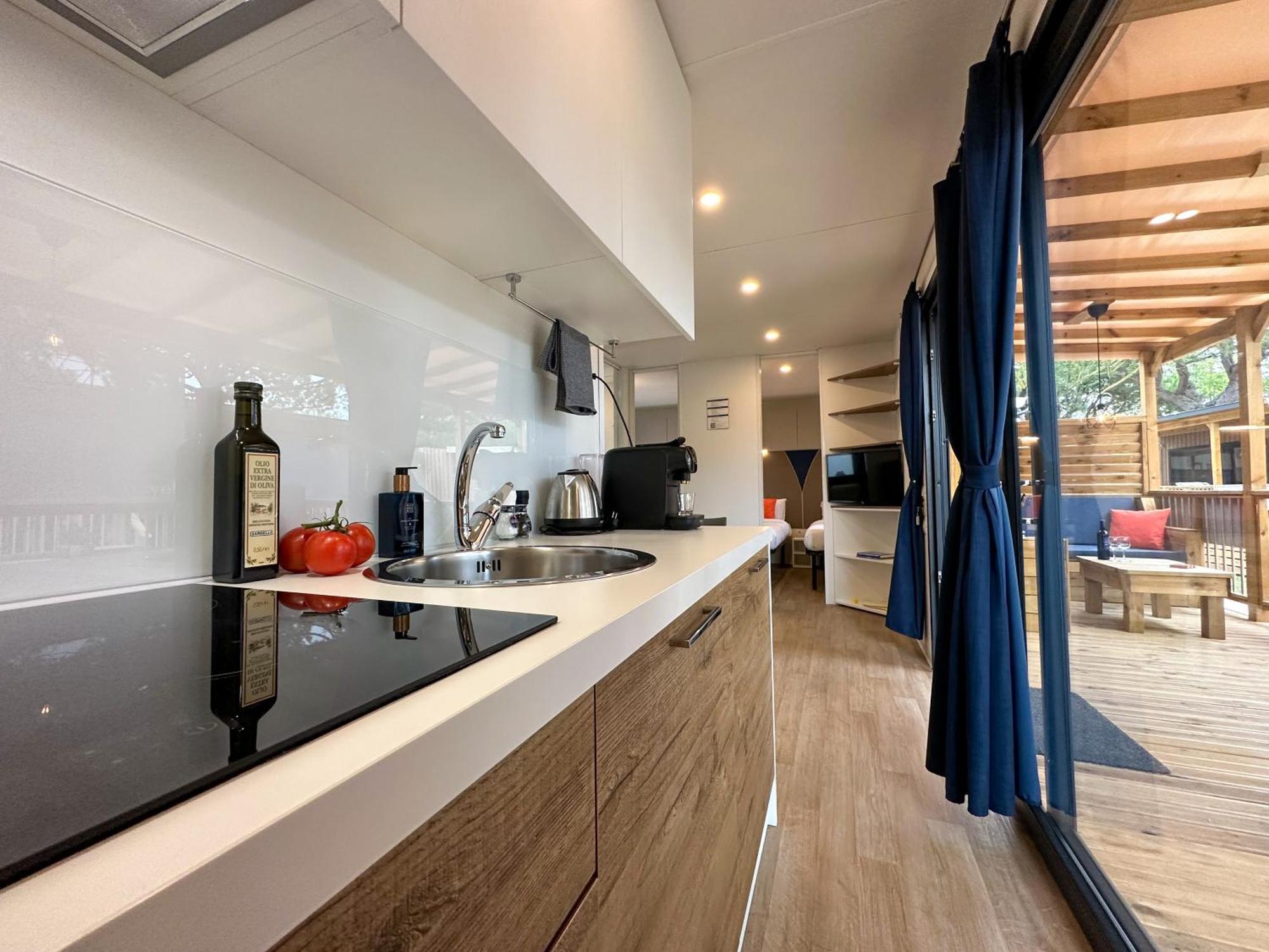 Estivo Premium Deluxe Mobile Homes On Camping Malibu Beach Lido di Jesolo Exteriör bild